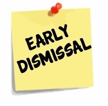 Early Dismissal on October 20th