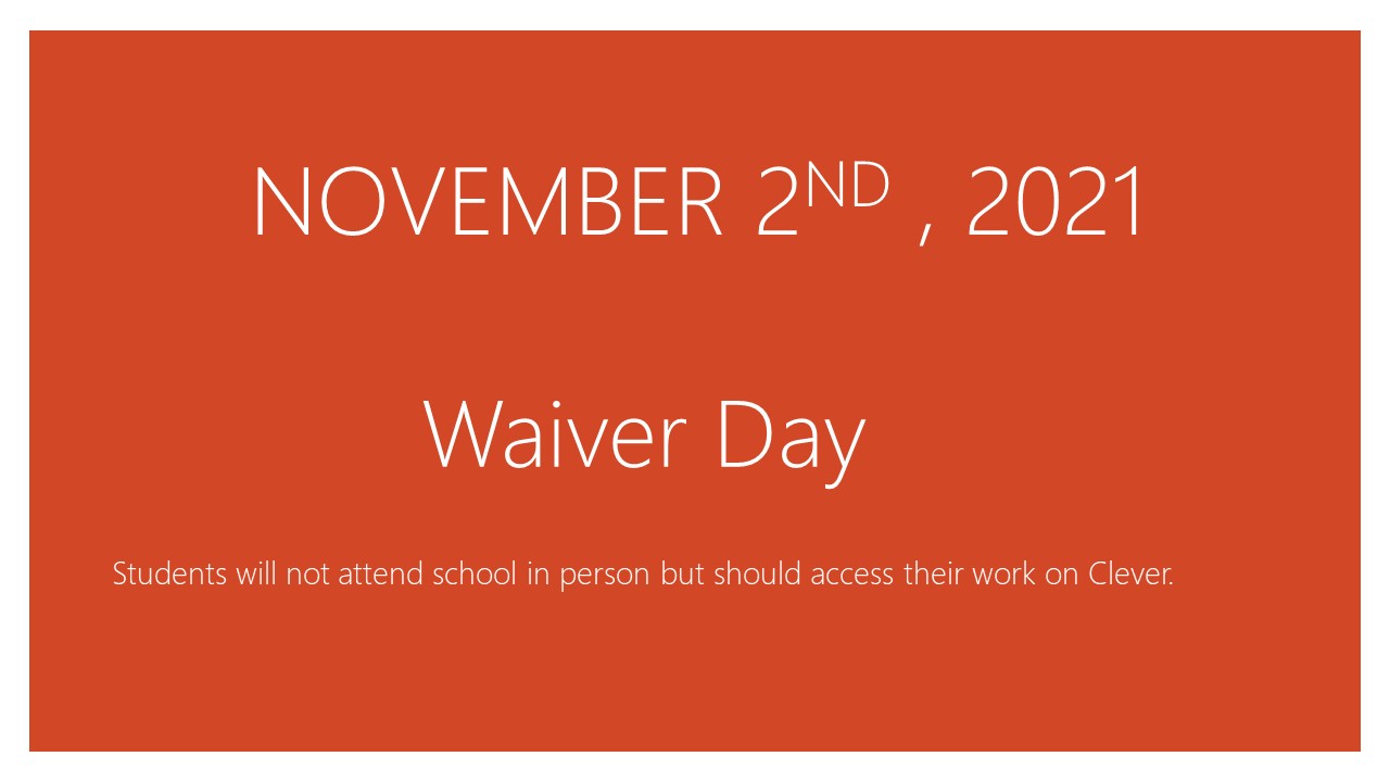 Waiver Day