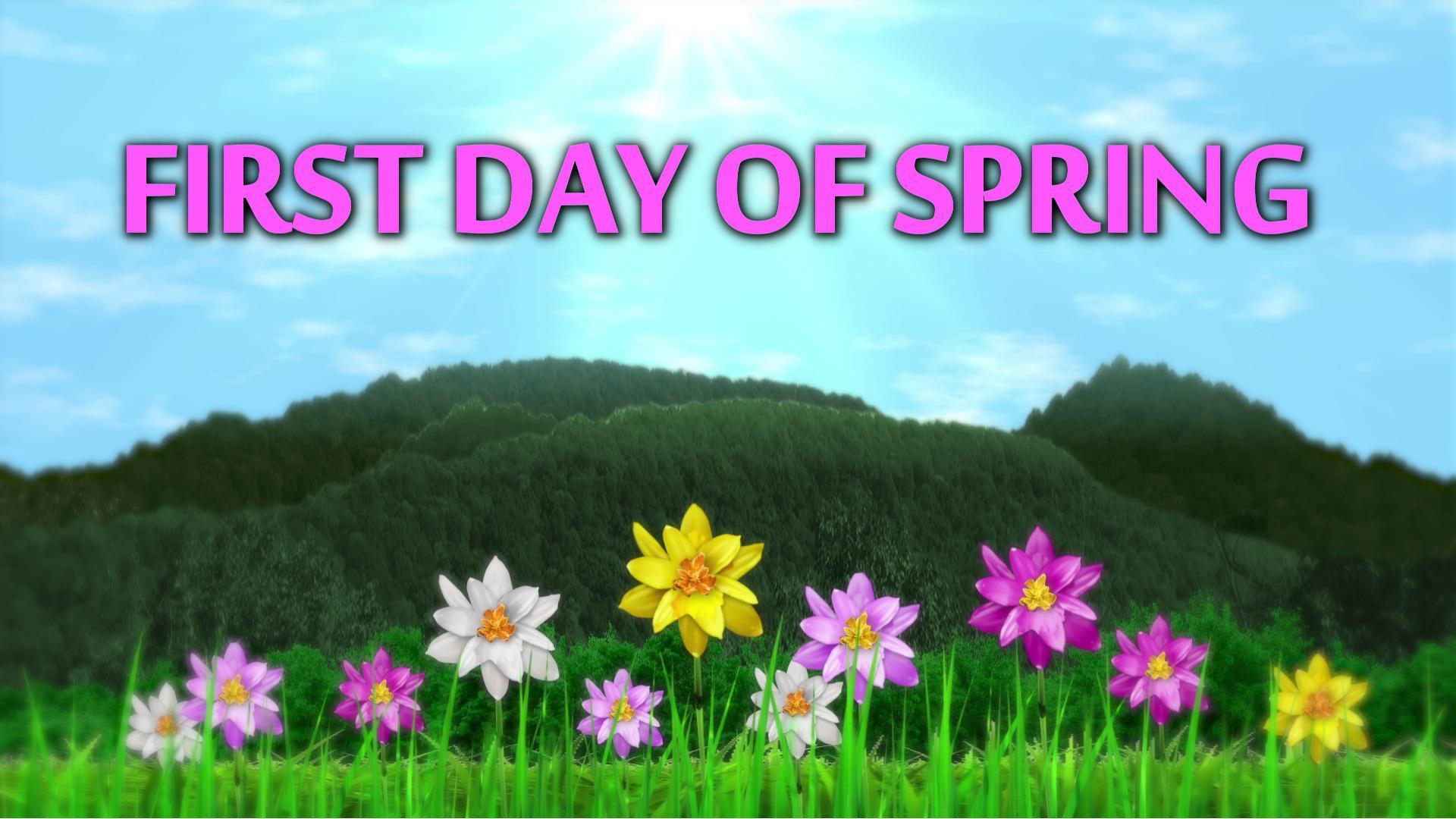 First Day Of Spring 2024 Time Lapse Davita Bonnibelle