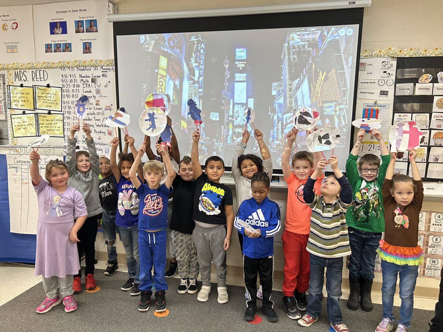 Mrs. Reed’s 1st Grade Class Willard PK8