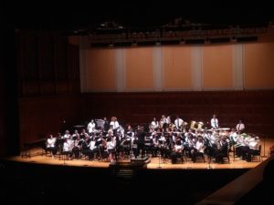 Honors Band on the Stage
