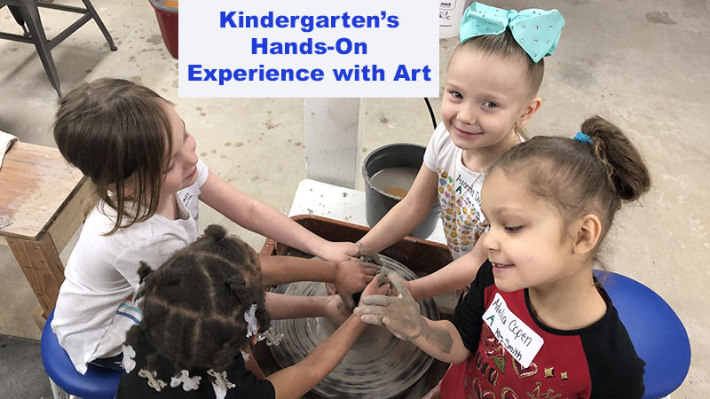 Kindergartens Visit Trumbull Art Gallery