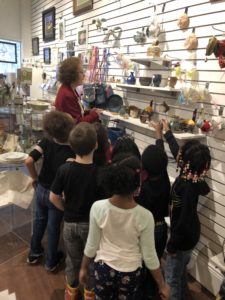 Students visit TAG gift shop