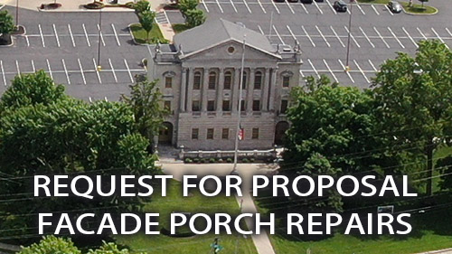 Request for Proposal, Harding Facade Porch Repair