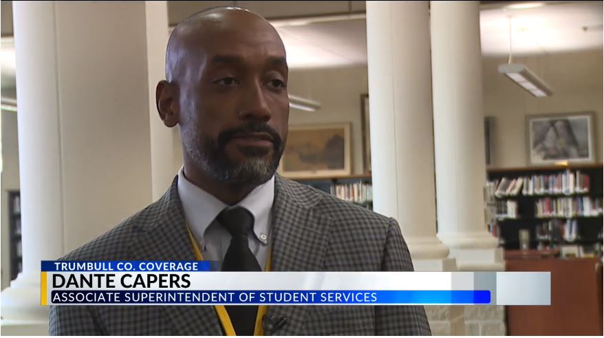 Dante Capers, WCS Associate Superintendent of Student Services, Student Wellness & Success, discusses the district’s new internet hotspots with WKBN First News 27.