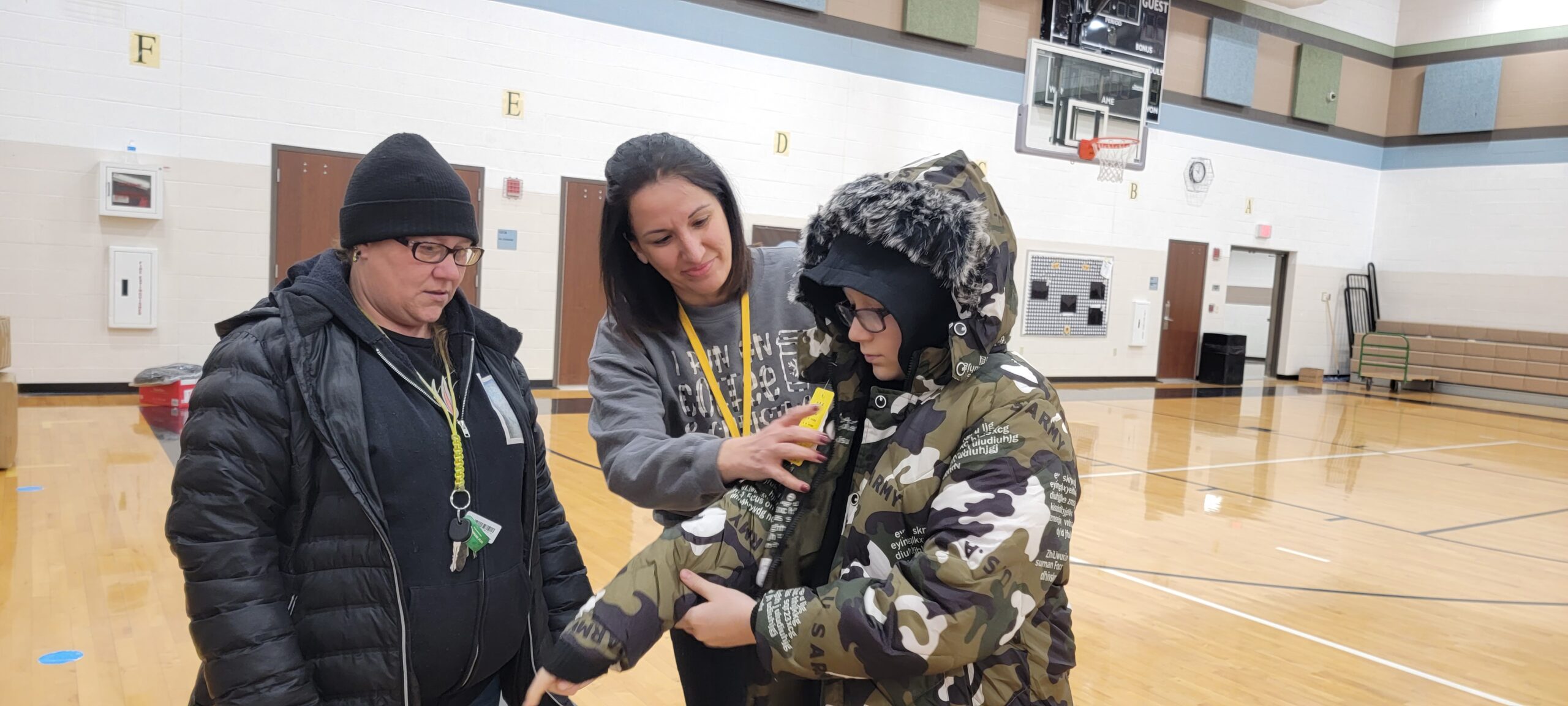 WCS students bundle up for winter thanks to donation by Berk Enterprises