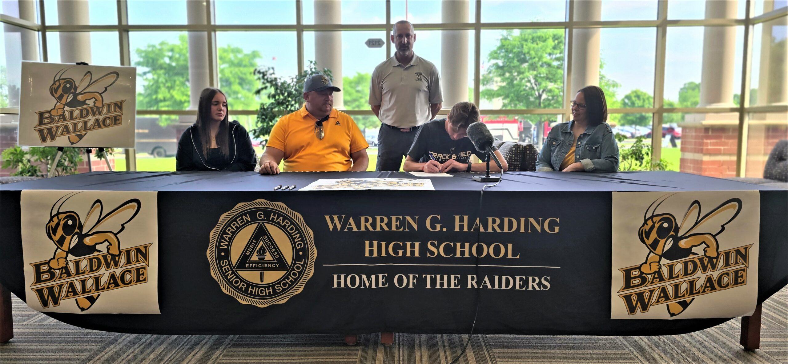 WGH’s Nate James signs college letter of intent